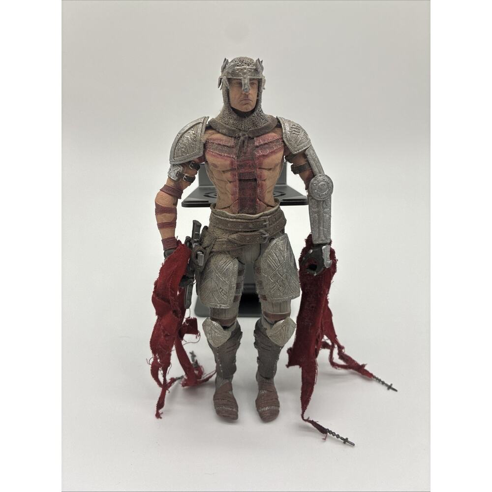 Dante From Dante’s Inferno 7” Action Figure 2009 NECA Video Game Missing Acc.